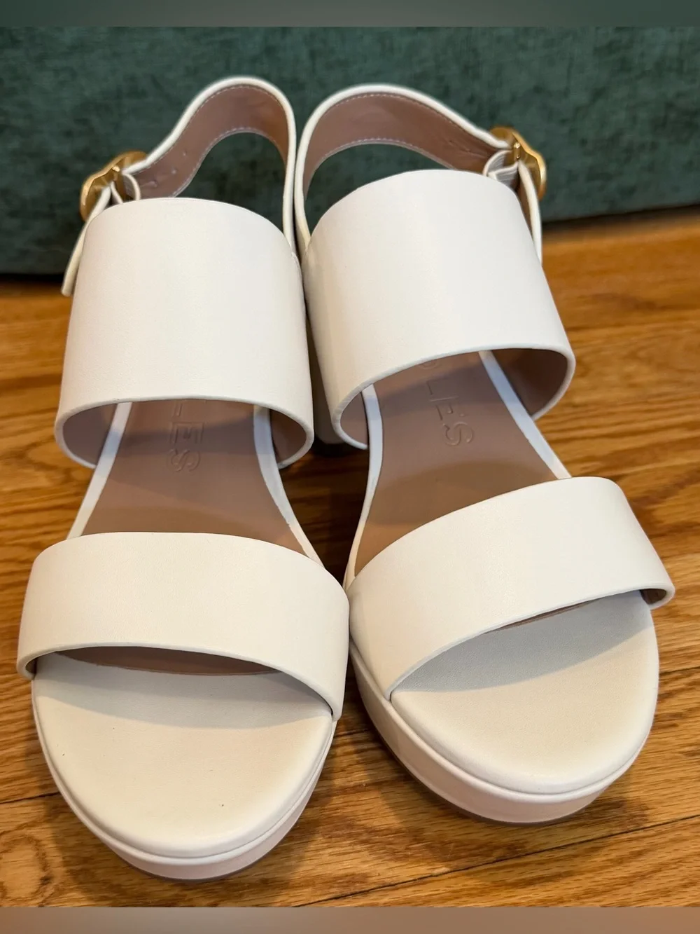 Aerosoles Camera Platform Strappy Sandal Block Heel Comfortable Bridal Brunch